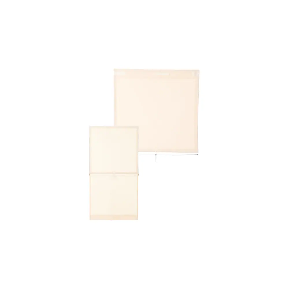 Drapeau Floppy Muslin Unbleached 48"x48"/120x120cm