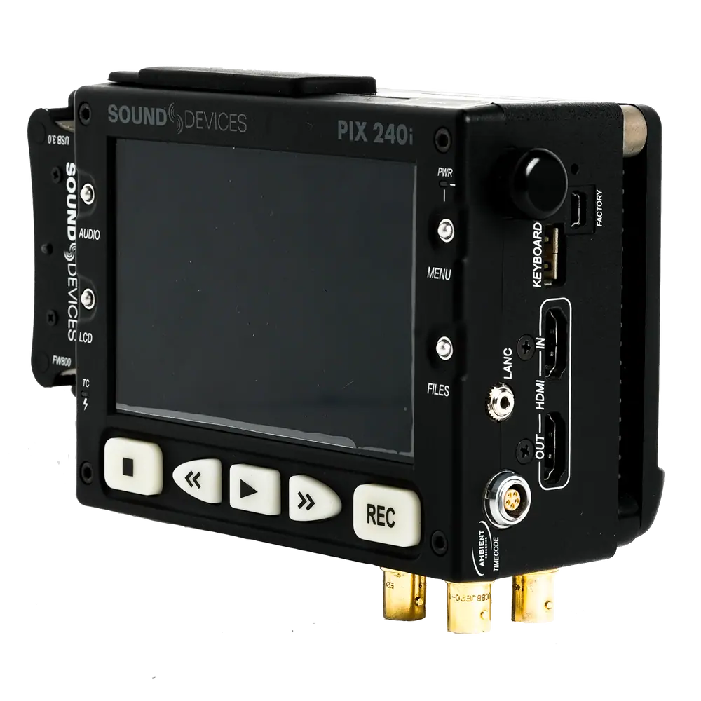 Sound Devices Enregistreur/Moniteur PIX 240