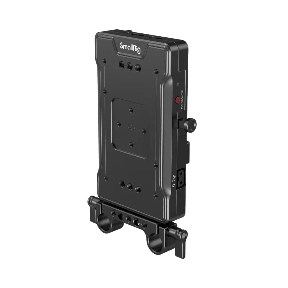 Platine V-lock sur tiges de 15mm