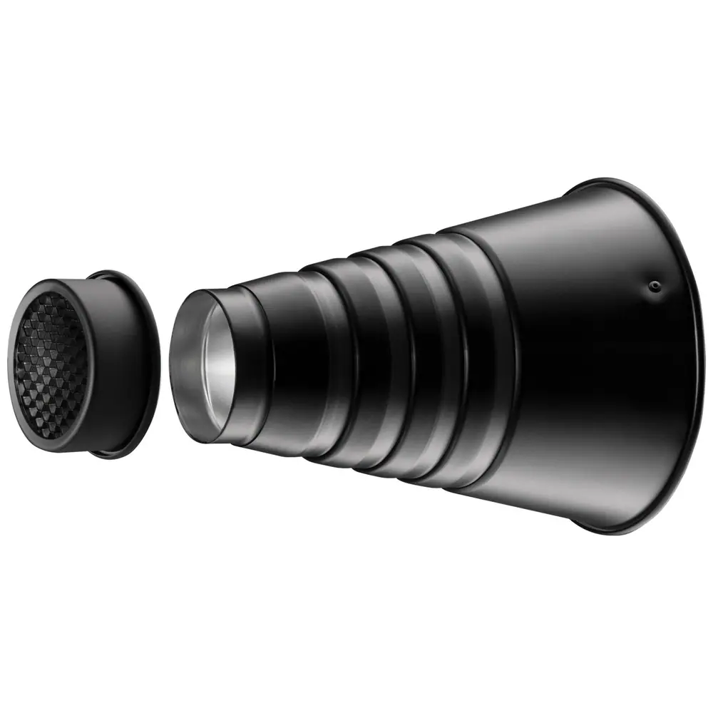 Snoot Conique Monture Bowen avec grille